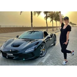 Superior Car Rental - Ferrari F8 Tributo - Black - Exclusive Luxury Rent - Avvenice