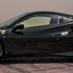 Superior Car Rental - Ferrari F8 Tributo - Black - Exclusive Luxury Rent - Avvenice