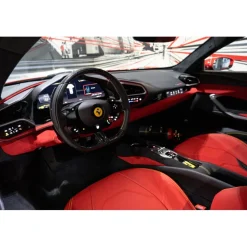 Superior Car Rental - Ferrari 296 GTB - Red - Exclusive Luxury Rent - Avvenice