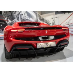 Superior Car Rental - Ferrari 296 GTB - Red - Exclusive Luxury Rent - Avvenice