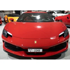Superior Car Rental - Ferrari 296 GTB - Red - Exclusive Luxury Rent - Avvenice