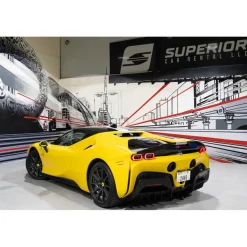 Superior Car Rental - Ferrari SF90 Stradale - Yellow - Exclusive Luxury Rent - Avvenice