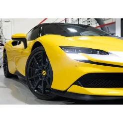 Superior Car Rental - Ferrari SF90 Stradale - Yellow - Exclusive Luxury Rent - Avvenice