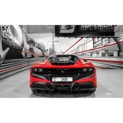 Superior Car Rental - Ferrari F8 Tributo - Red - Exclusive Luxury Rent - Avvenice