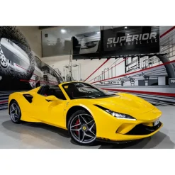 Superior Car Rental - Ferrari F8 Spider Tri-Coat Italia - Giallo - Yellow - Exclusive Luxury Rent - Avvenice