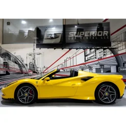 Superior Car Rental - Ferrari F8 Spider Tri-Coat Italia - Giallo - Yellow - Exclusive Luxury Rent - Avvenice