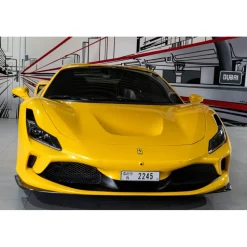 Superior Car Rental - Ferrari F8 Spider Tri-Coat Italia - Giallo - Yellow - Exclusive Luxury Rent - Avvenice