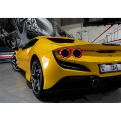 Superior Car Rental - Ferrari F8 Spider Tri-Coat Italia - Giallo - Yellow - Exclusive Luxury Rent - Avvenice