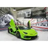 Superior Car Rental - Lamborghini Aventador SVJ - Green - Exclusive Luxury Rent - Avvenice