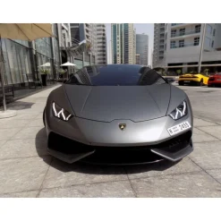 Superior Car Rental - Lamborghini Huracan Coupe - Grey - Exclusive Luxury Rent - Avvenice
