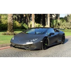 Superior Car Rental - Lamborghini Huracan Coupe - Grey - Exclusive Luxury Rent - Avvenice