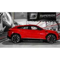 Superior Car Rental - Lamborghini Urus - Red - Exclusive Luxury Rent - Avvenice