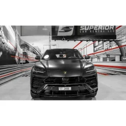 Superior Car Rental - Lamborghini Urus - Black - Exclusive Luxury Rent - Avvenice