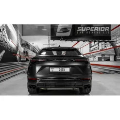 Superior Car Rental - Lamborghini Urus - Black - Exclusive Luxury Rent - Avvenice
