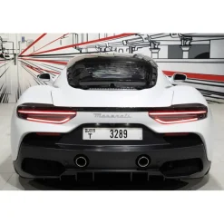 Superior Car Rental - Maserati MC20 - White - Exclusive Luxury Rent - Avvenice