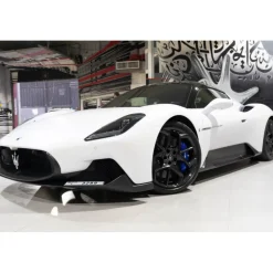 Superior Car Rental - Maserati MC20 - White - Exclusive Luxury Rent - Avvenice