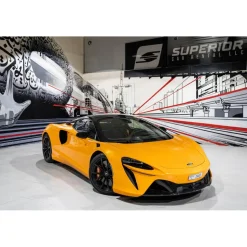 Superior Car Rental - McLaren Artura - Orange - Exclusive Luxury Rent - Avvenice
