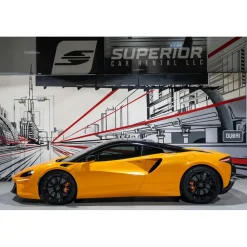 Superior Car Rental - McLaren Artura - Orange - Exclusive Luxury Rent - Avvenice