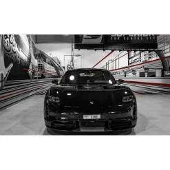 Superior Car Rental - Porsche Taycan Turbo - Exclusive Luxury Rent - Avvenice
