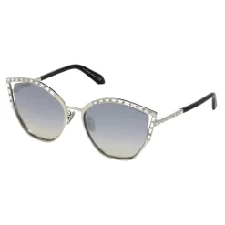 Swarovski - Fluid Sunglasses - SK0274-P-H 16C - Gray - Sunglasses - Swarovski Eyewear - Avvenice