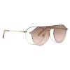 Swarovski - Swarovski Sunglasses with Click-on Mask - SK0276-H 54032 - Pink - Sunglasses - Swarovski Eyewear - Avvenice