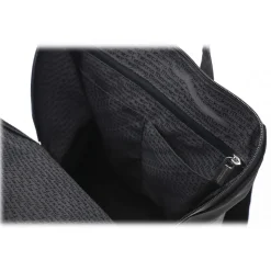TecknoMonster - Automobili Lamborghini - Zangolo Backpack in Carbon Fiber and Alcantara® - Black Carpet Collection - Avvenice