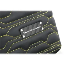 TecknoMonster - Automobili Lamborghini - Attak Crossbody Bag in Carbon Fiber and Alcantara® - Black Carpet Collection - Avvenice