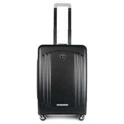 TecknoMonster - Automobili Lamborghini - Bynomio Automobili Lamborghini Executive - Aeronautical Carbon Fibre Trolley Suitcase - Avvenice