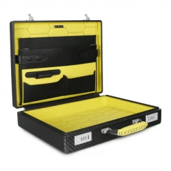 TecknoMonster - Automobili Lamborghini - Bondia Automobili Lamborghini - Aeronautical Carbon Fibre 24-Hour Briefcase - Avvenice