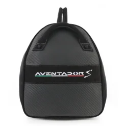 TecknoMonster - Automobili Lamborghini - Aventador S Bag in Carbon Fiber and Alcantara® - Black Carpet Collection - Avvenice