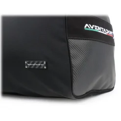 TecknoMonster - Automobili Lamborghini - Aventador S Bag in Carbon Fiber and Alcantara® - Black Carpet Collection - Avvenice