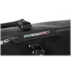 TecknoMonster - Automobili Lamborghini - Aventador S Bag in Carbon Fiber and Alcantara® - Black Carpet Collection - Avvenice