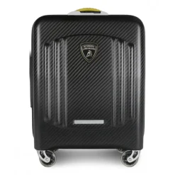 TecknoMonster - Automobili Lamborghini - Bynomio Automobili Lamborghini Small - Aeronautical Carbon Fibre Trolley Suitcase - Avvenice