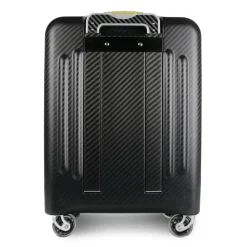 TecknoMonster - Automobili Lamborghini - Bynomio Automobili Lamborghini Small - Aeronautical Carbon Fibre Trolley Suitcase - Avvenice