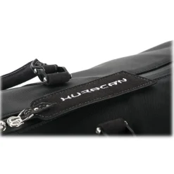 TecknoMonster - Automobili Lamborghini - Huracán Bag in Carbon Fiber and Alcantara® - Black Carpet Collection - Avvenice