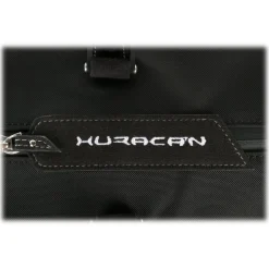 TecknoMonster - Automobili Lamborghini - Huracán Bag in Carbon Fiber and Alcantara® - Black Carpet Collection - Avvenice