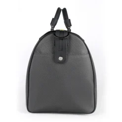 TecknoMonster - Automobili Lamborghini - Matrik Travel Bag in Carbon Fiber and Alcantara® - Black Carpet Collection - Avvenice