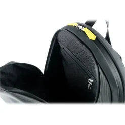 TecknoMonster - Automobili Lamborghini - Dragon Backpack in Carbon Fiber and Alcantara® - Black Carpet Collection - Avvenice