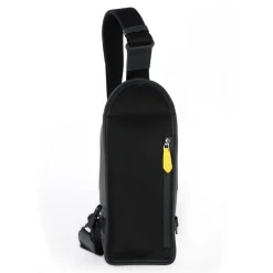 TecknoMonster - Automobili Lamborghini - Task Crossbody Bag in Carbon Fiber and Alcantara® - Black Carpet Collection - Avvenice