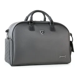 TecknoMonster - Automobili Lamborghini - Gimnika Travel Bag in Carbon Fiber and Alcantara® - Black Carpet Collection - Avvenice