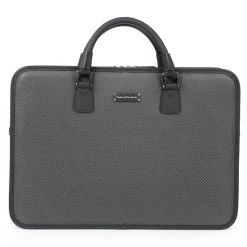 TecknoMonster - Dizzy - Business Bag in Aeronautical and Leather Carbon Fiber - Luxury - Handmade in Italy - Avvenice