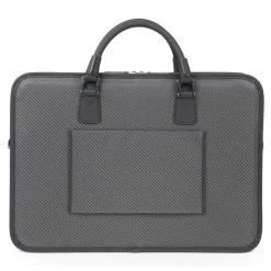 TecknoMonster - Dizzy - Business Bag in Aeronautical and Leather Carbon Fiber - Luxury - Handmade in Italy - Avvenice