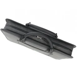 TecknoMonster - Dizzy - Business Bag in Aeronautical and Leather Carbon Fiber - Luxury - Handmade in Italy - Avvenice