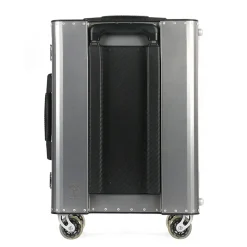 TecknoMonster - Kronos L Flap TecknoMonster - Steel - Aeronautical Titanium and Carbon Trolley Suitcase - Avvenice