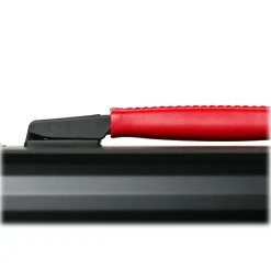 TecknoMonster - Kronos L TecknoMonster - Black - Aeronautical Titanium Trolley Suitcase - Avvenice