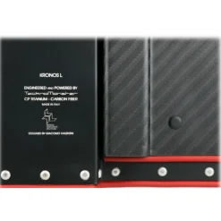 TecknoMonster - Kronos L TecknoMonster - Black - Aeronautical Titanium Trolley Suitcase - Avvenice