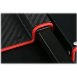 TecknoMonster - Kronos L TecknoMonster - Black - Aeronautical Titanium Trolley Suitcase - Avvenice