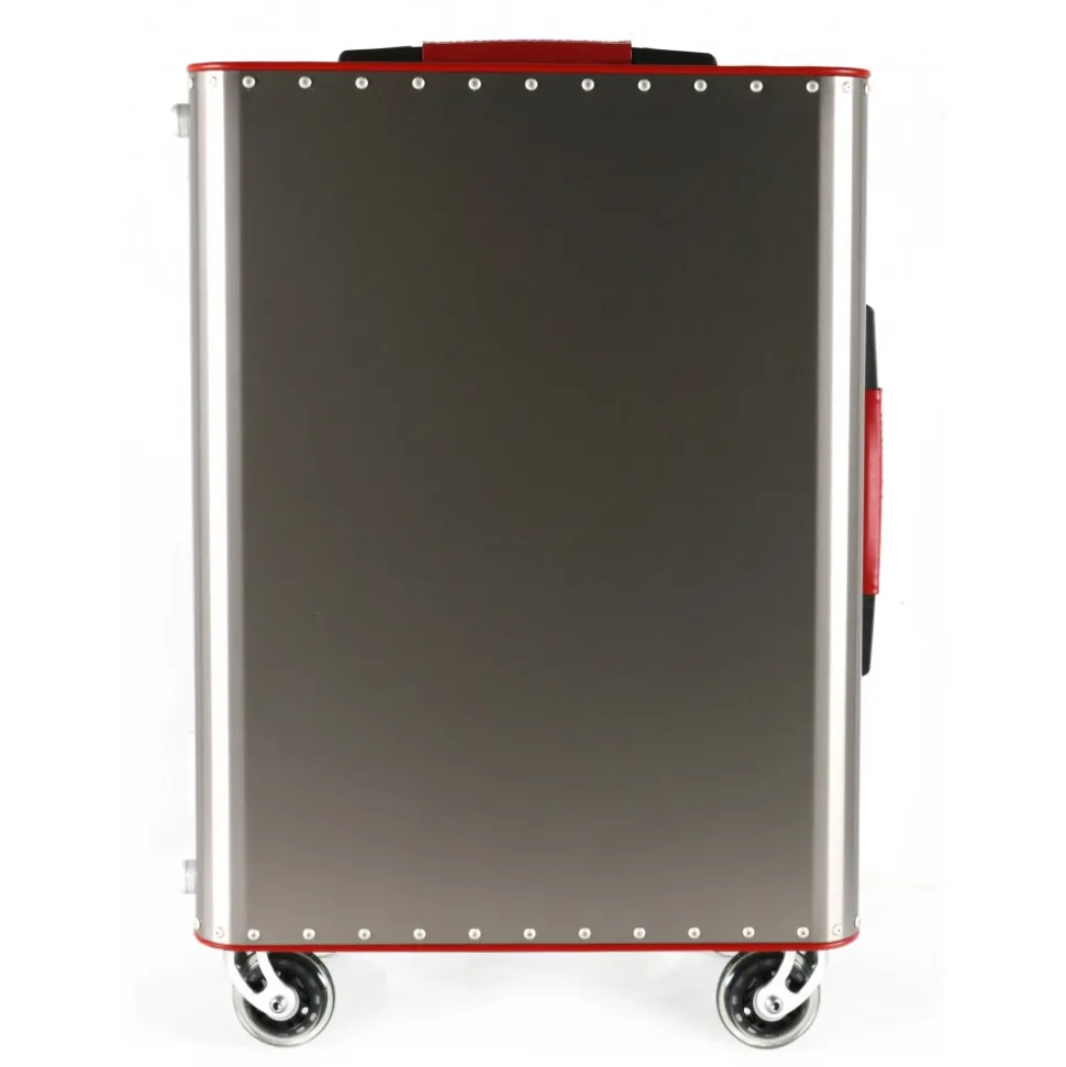 TecknoMonster - Kronos L TecknoMonster - Aeronautical Titanium Trolley Suitcase - Avvenice