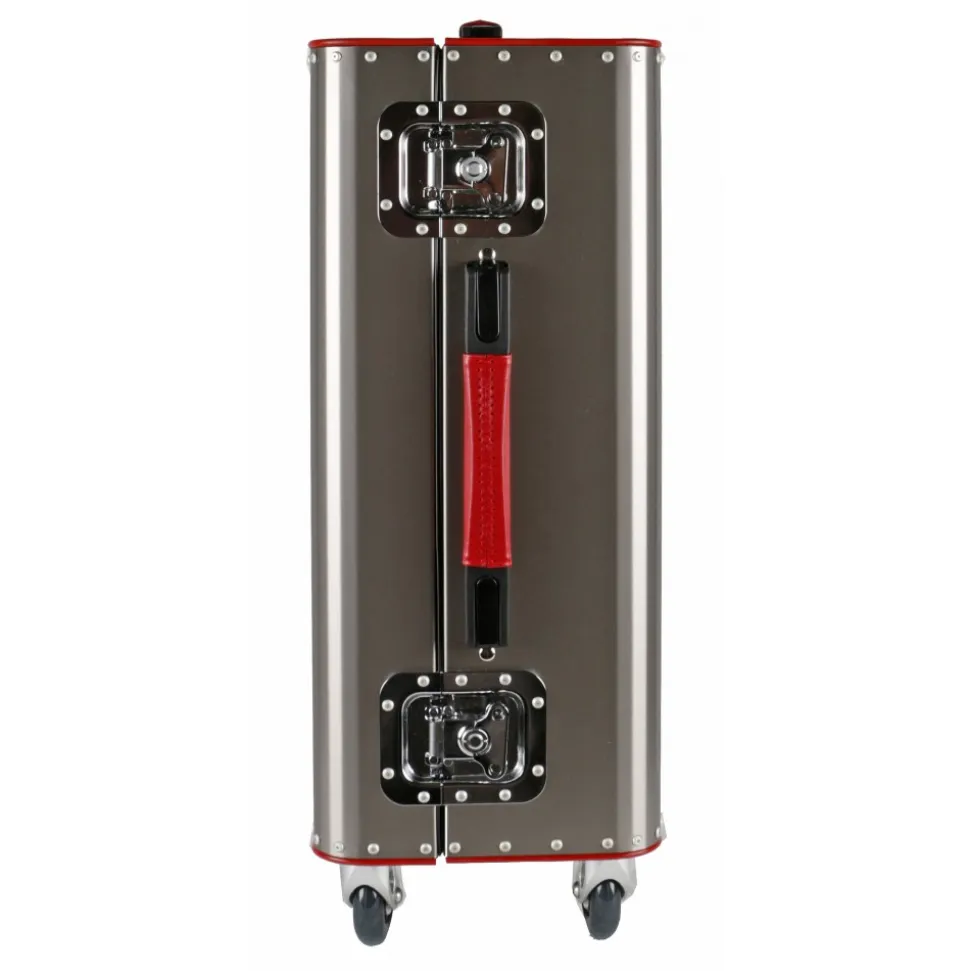 TecknoMonster - Kronos L TecknoMonster - Aeronautical Titanium Trolley Suitcase - Avvenice