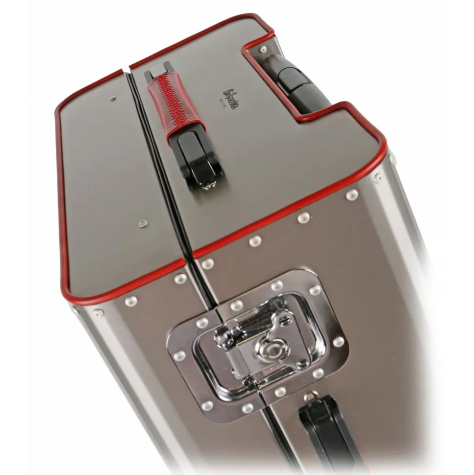 TecknoMonster - Kronos M TecknoMonster - Aeronautical Titanium Trolley Suitcase - Avvenice